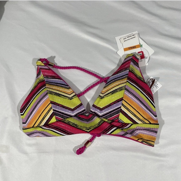 NWT Becca [ Small ]‎ Farah Jessica Reversible Bikini Top - Picture 5 of 12